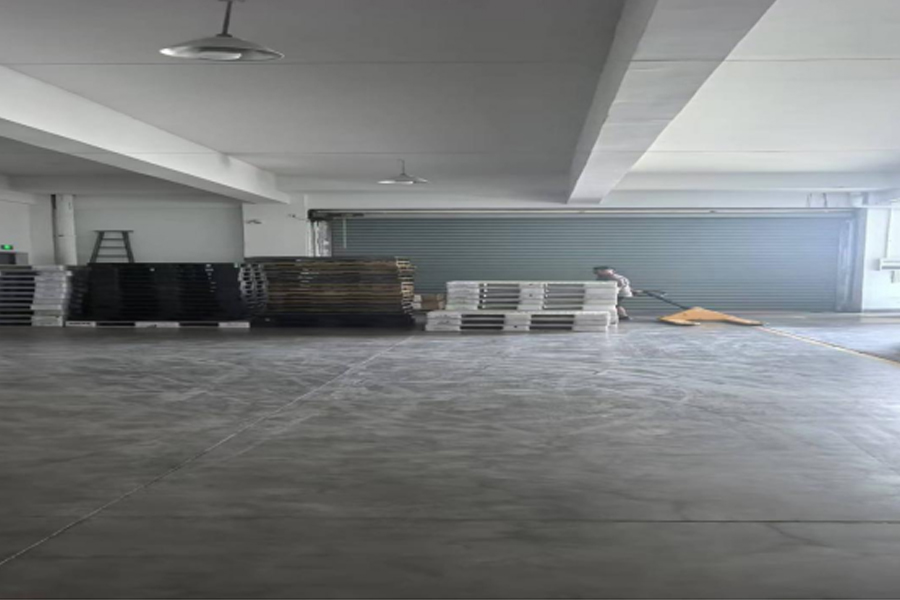 พื้นที่การผลิต-สารเติมแต่งผ้าสีเทา