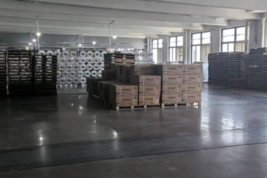 การผลิตผ้าสีเทา-การผลิตผ้าสีเทา Huajian