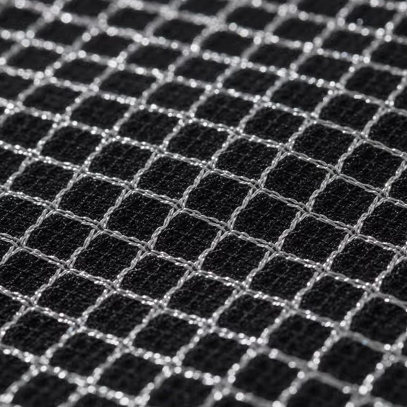 ผ้าไหมเส้นด้ายโพลีเอสเตอร์ระบายอากาศได้ดี ผ้า Birdseye