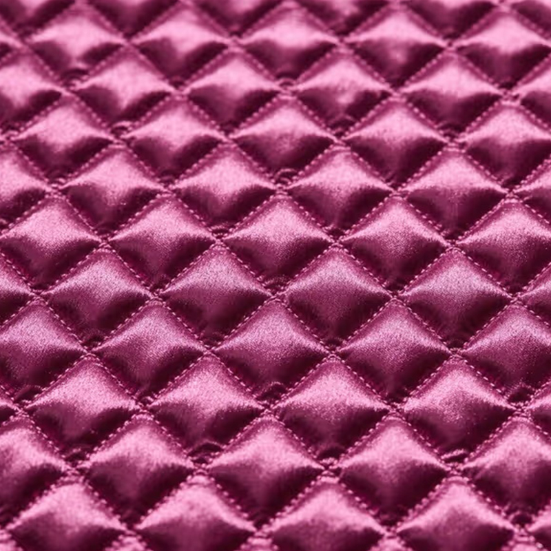 ผ้าลายตารางเพชรเทียม